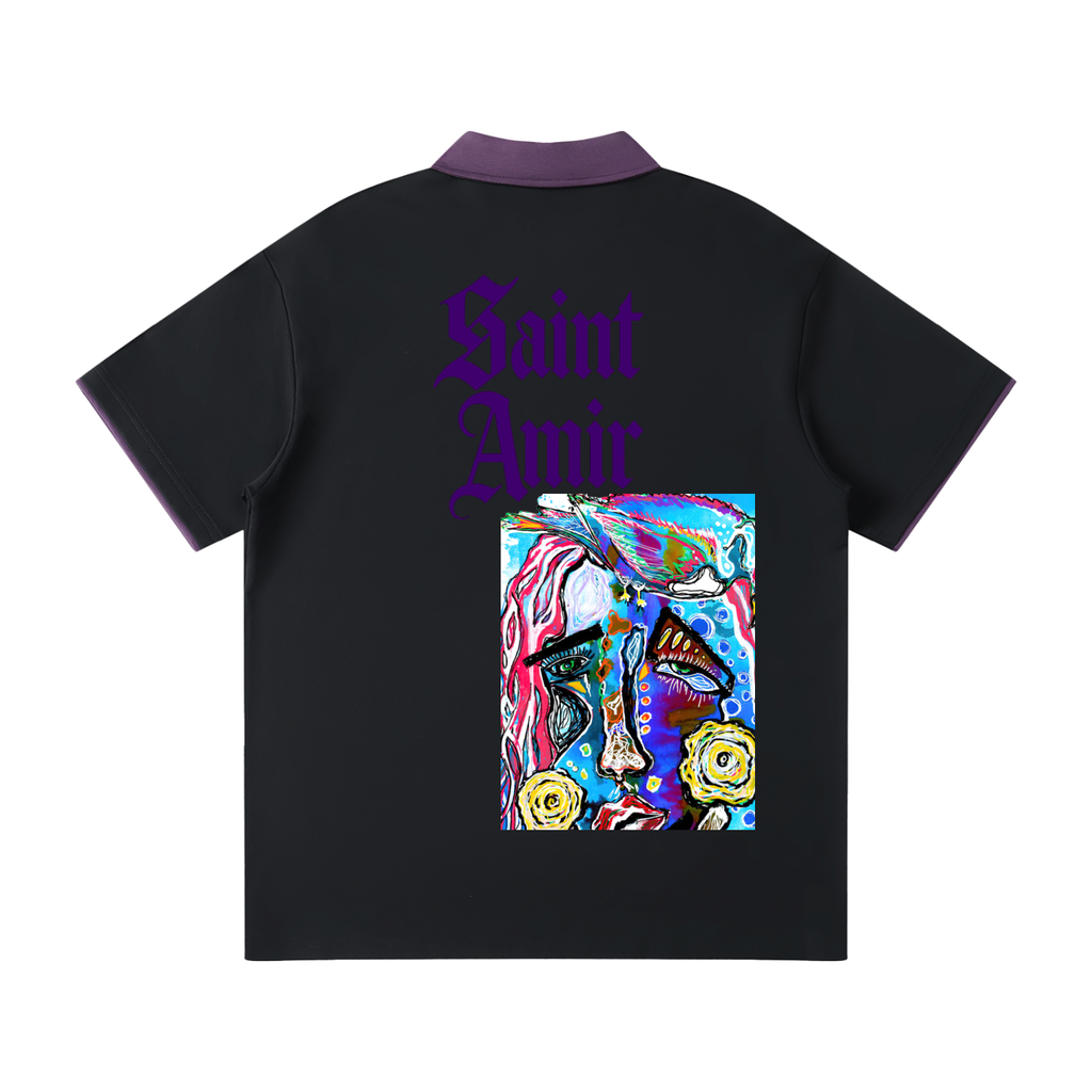 saintamir men collar Shirt