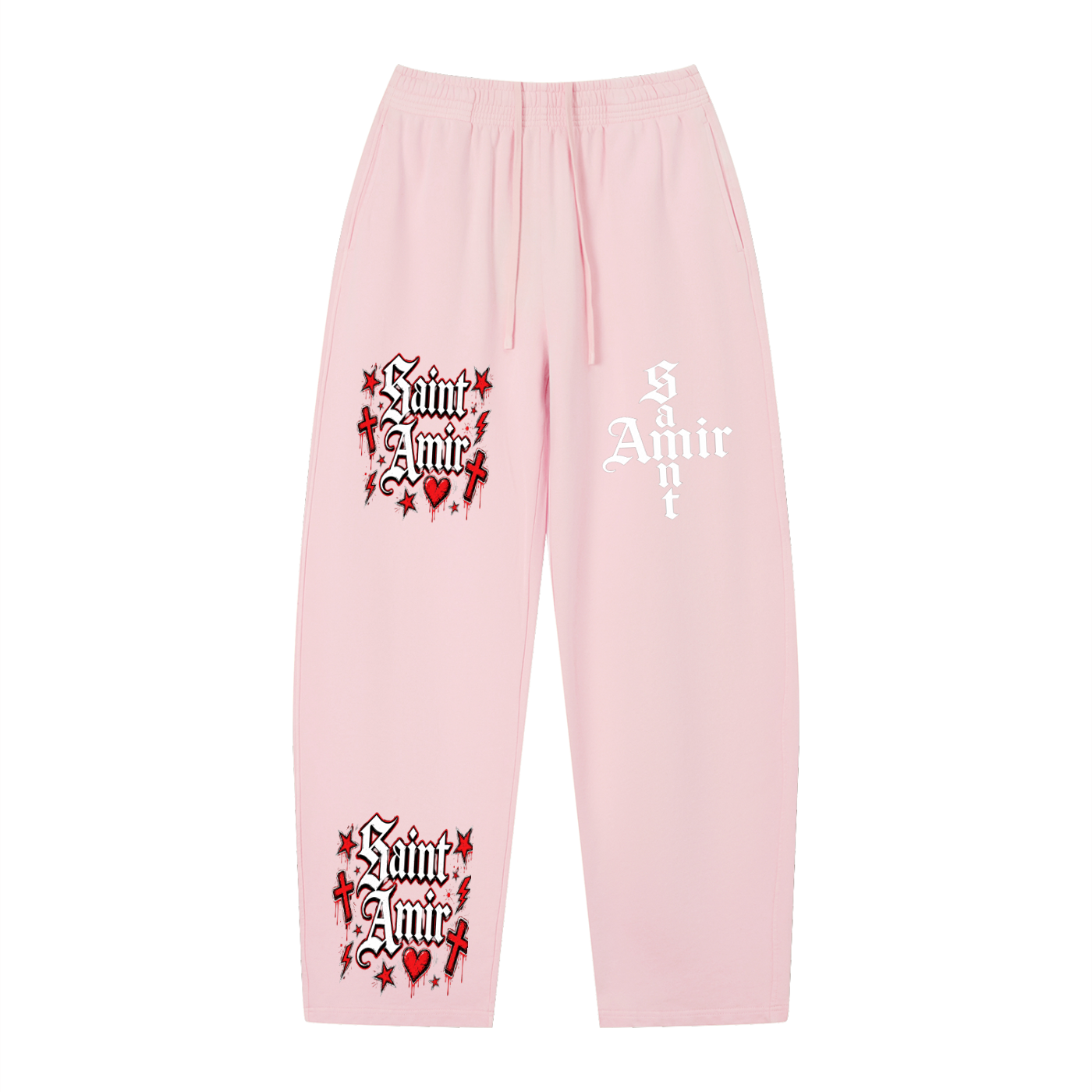 “SaintAmir” red hearted (set)