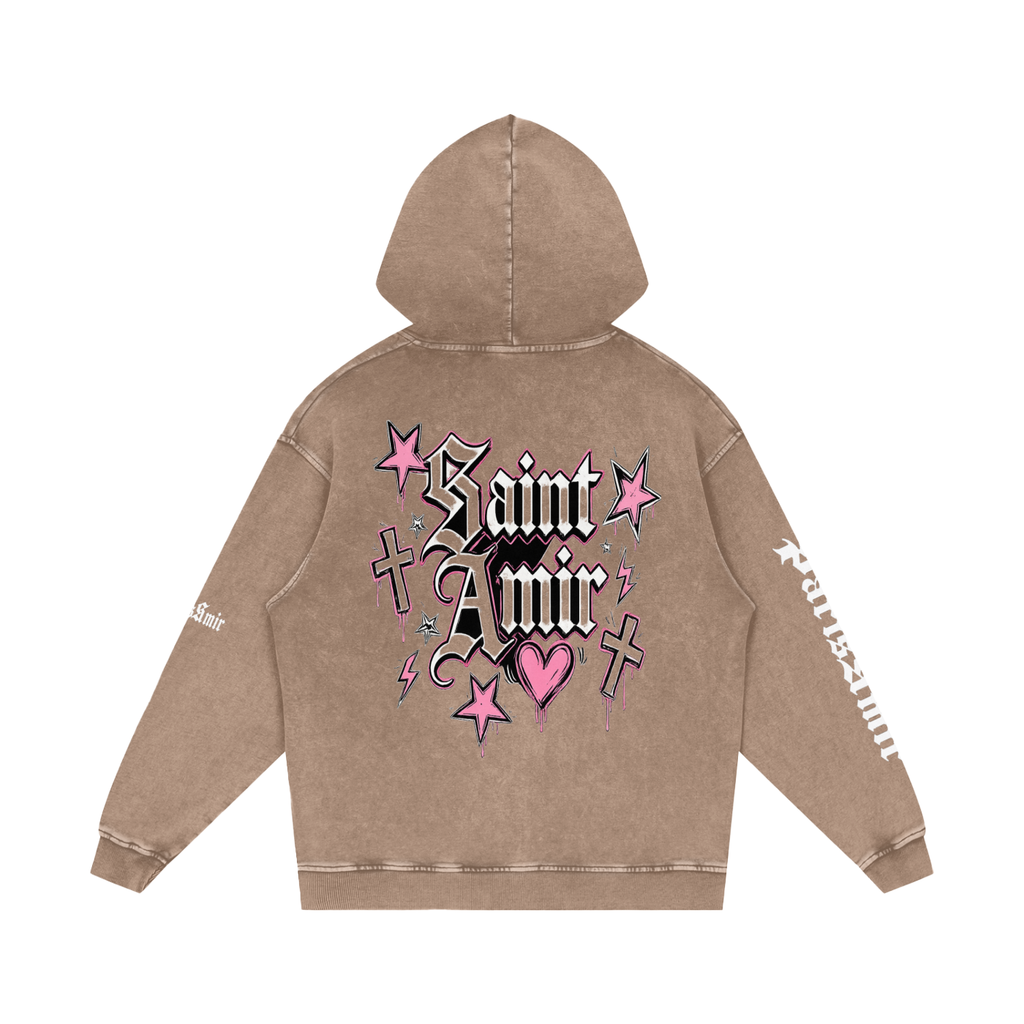 parisamir Snow Washed Hoodie