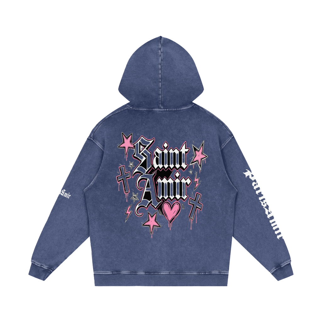 parisamir Snow Washed Hoodie
