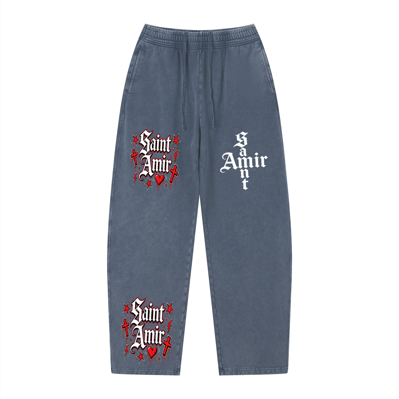 “SaintAmir” red hearted (set)