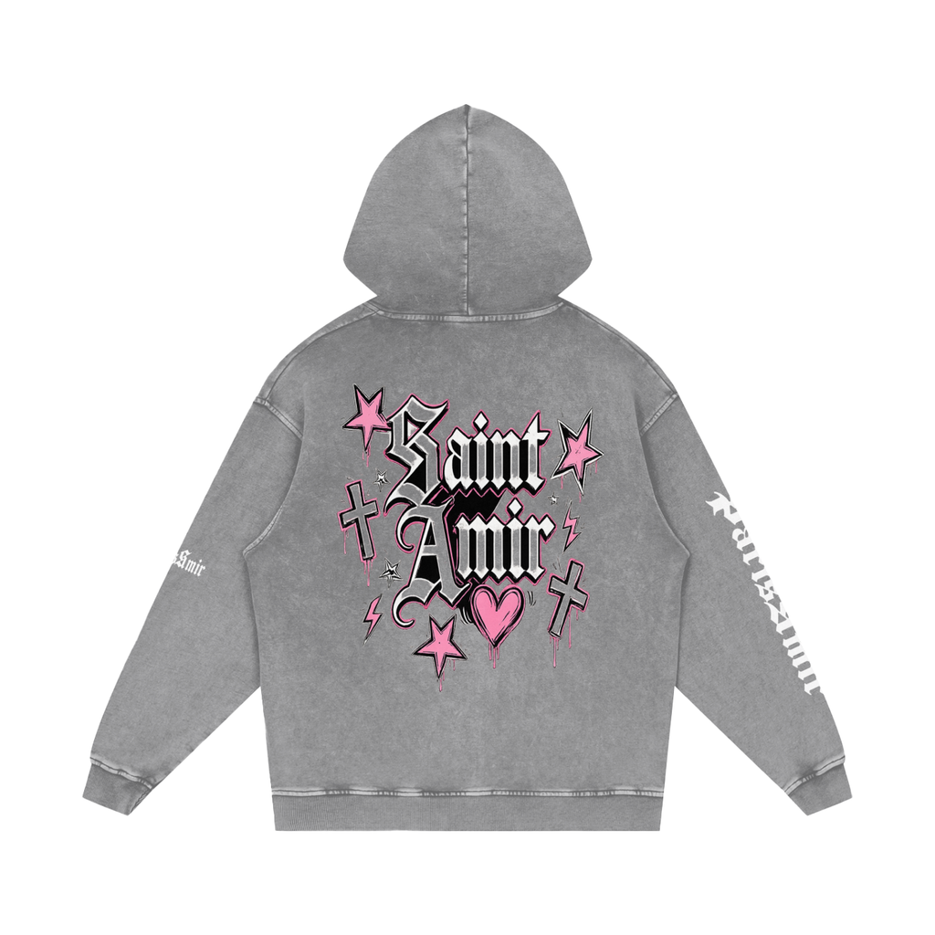 parisamir Snow Washed Hoodie