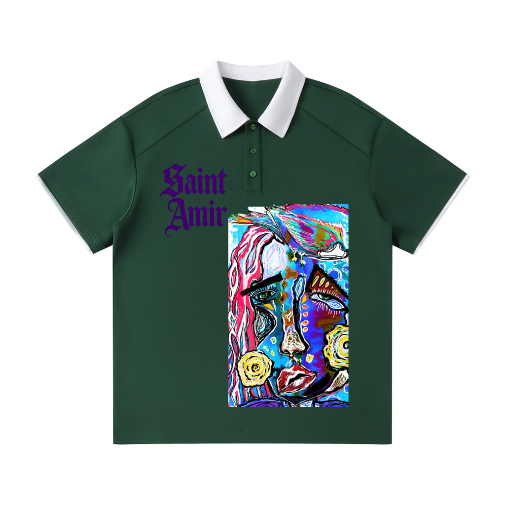 saintamir men collar Shirt