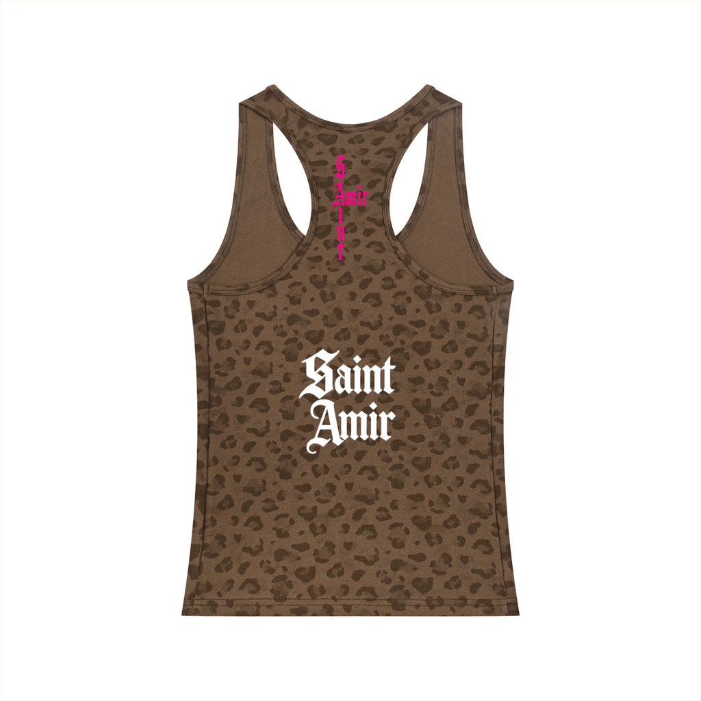 SaintAmir Women’s Leopard print Tank Top