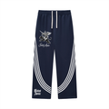 Curved Stripe Straight Sweatpants