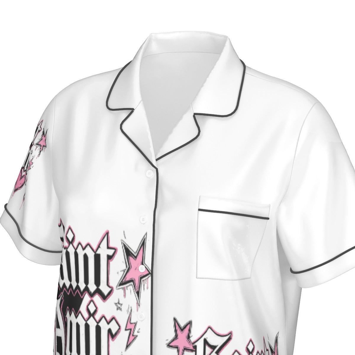 saintamir Women's Silk Pajama Set
