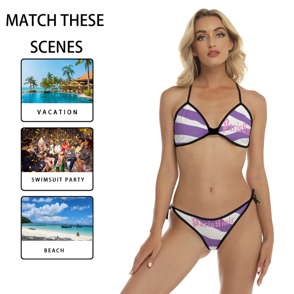parisamir purple zee Women's Bikini