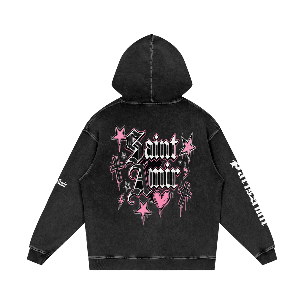 parisamir Snow Washed Hoodie