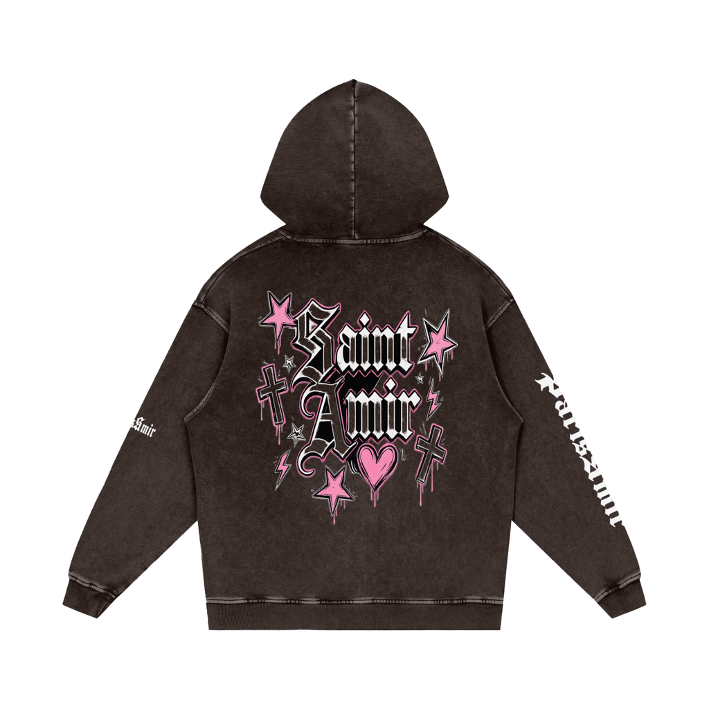 parisamir Snow Washed Hoodie