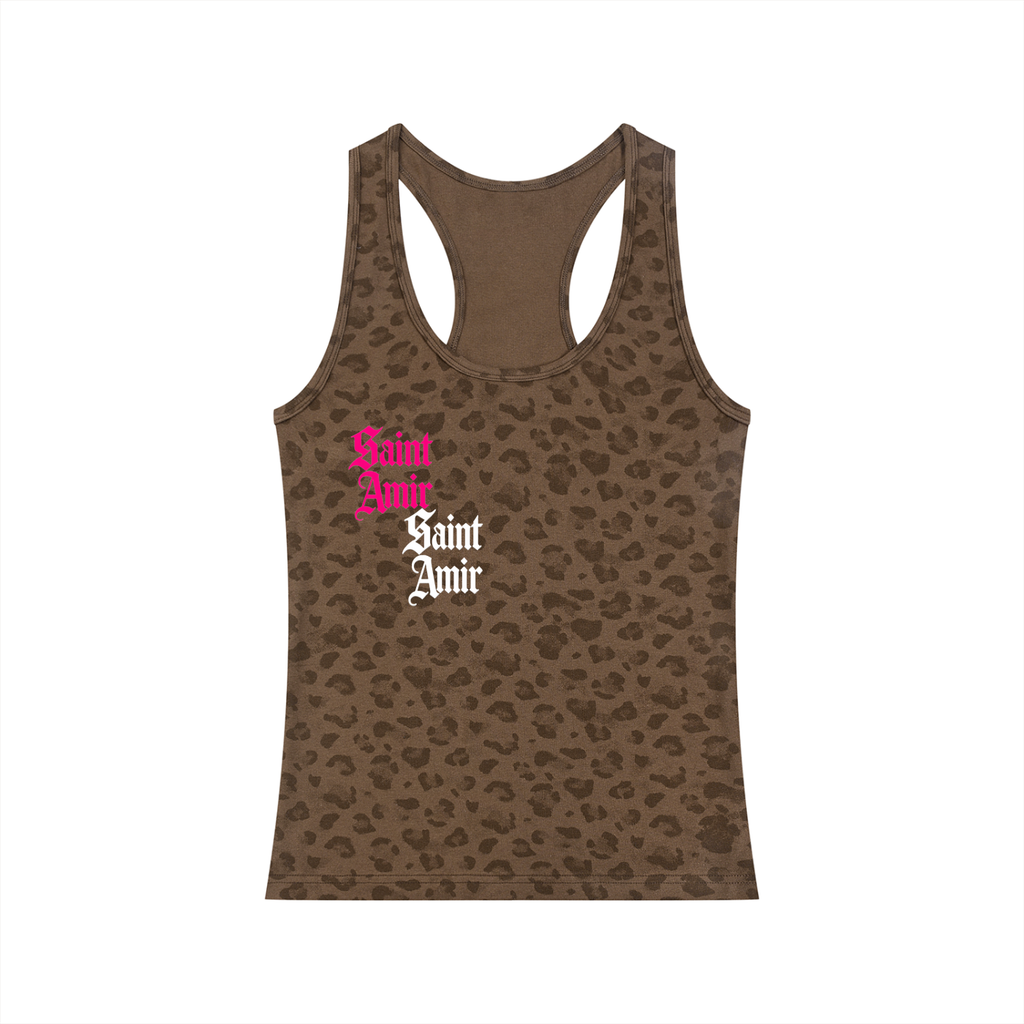 SaintAmir Women’s Leopard print Tank Top