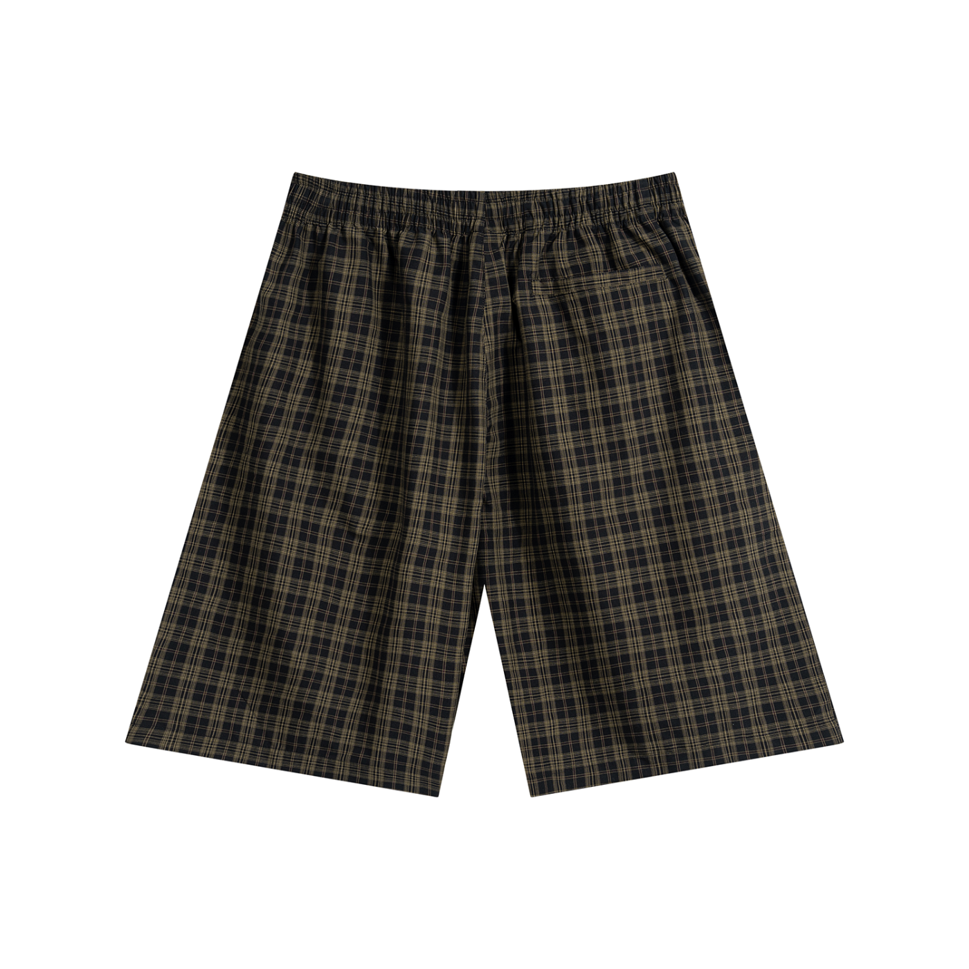 saintamir Plaid Wide Leg Shorts
