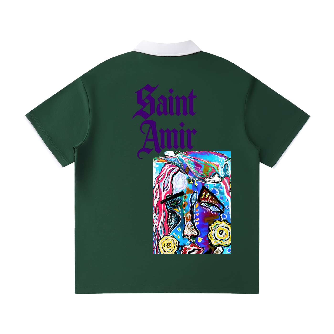 saintamir men collar Shirt