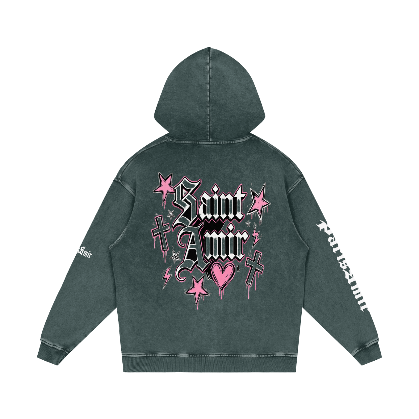 parisamir Snow Washed Hoodie