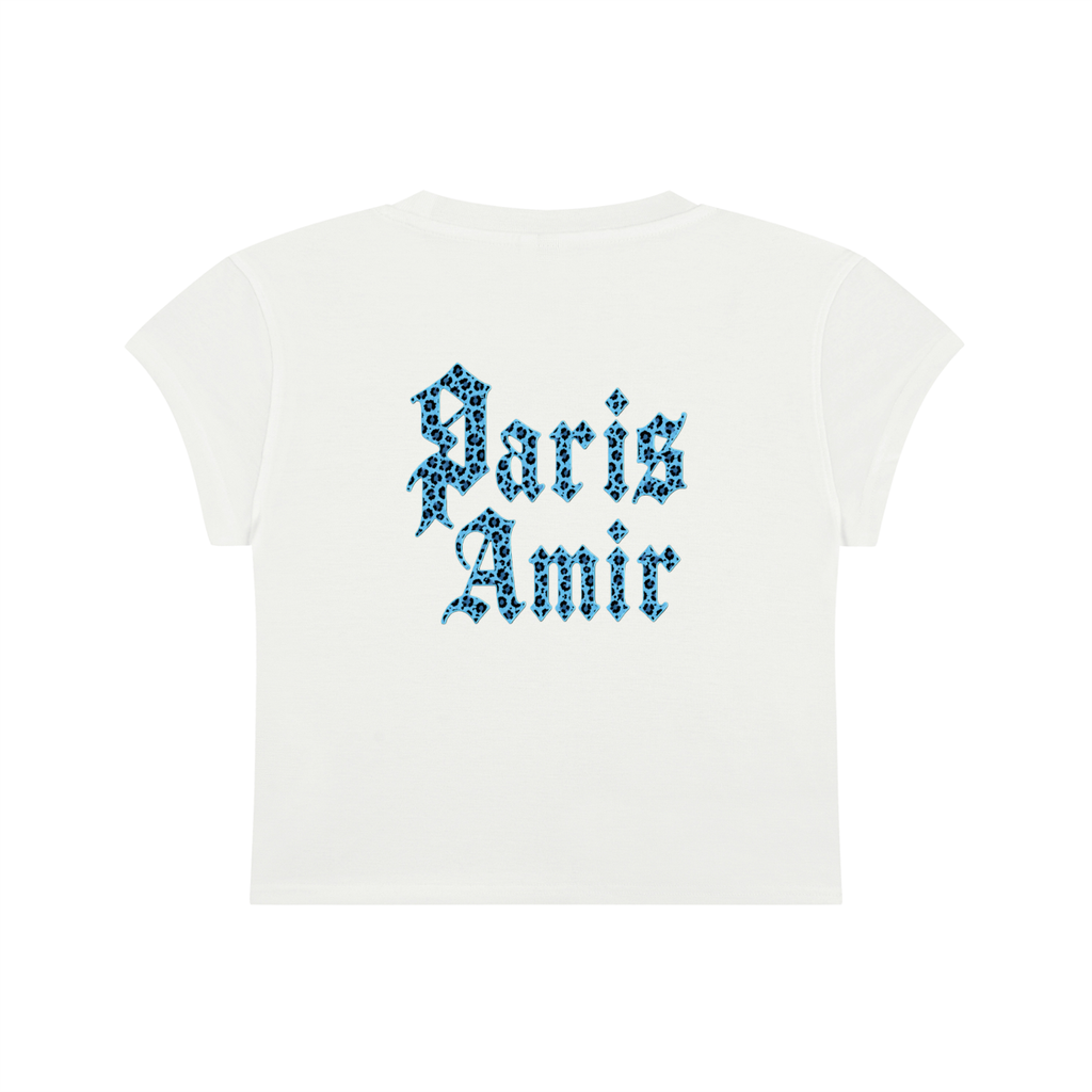 Parisamir Women's Slim-Fit Cropped T-Shirt