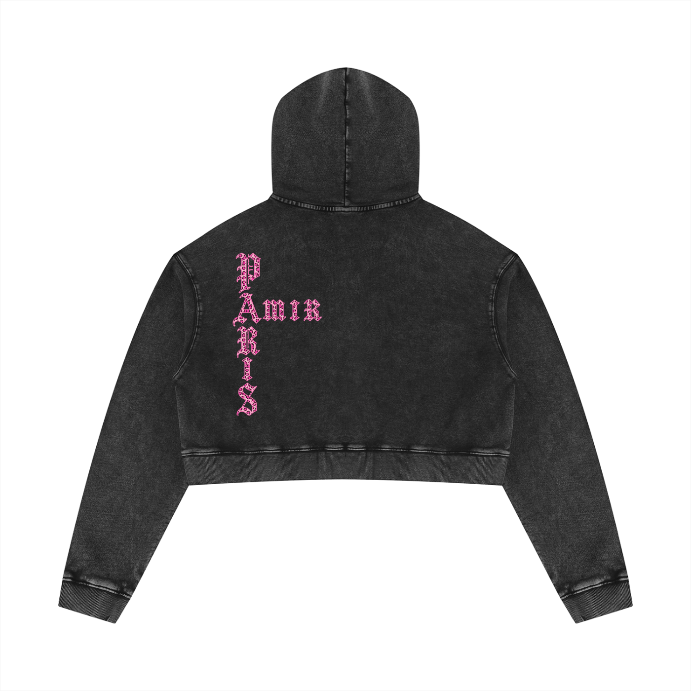 Parismair Women’s Washed Crop Hoodie