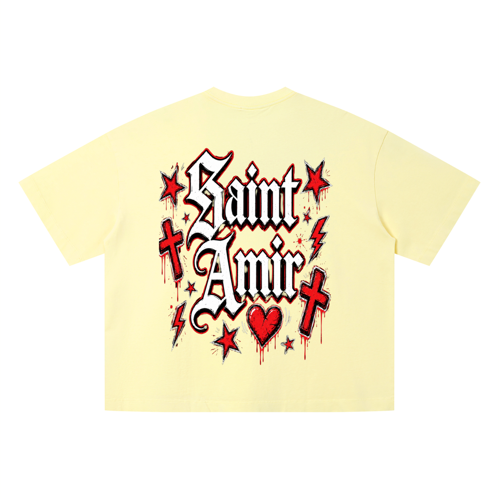 “SaintAmir” red hearted (set)