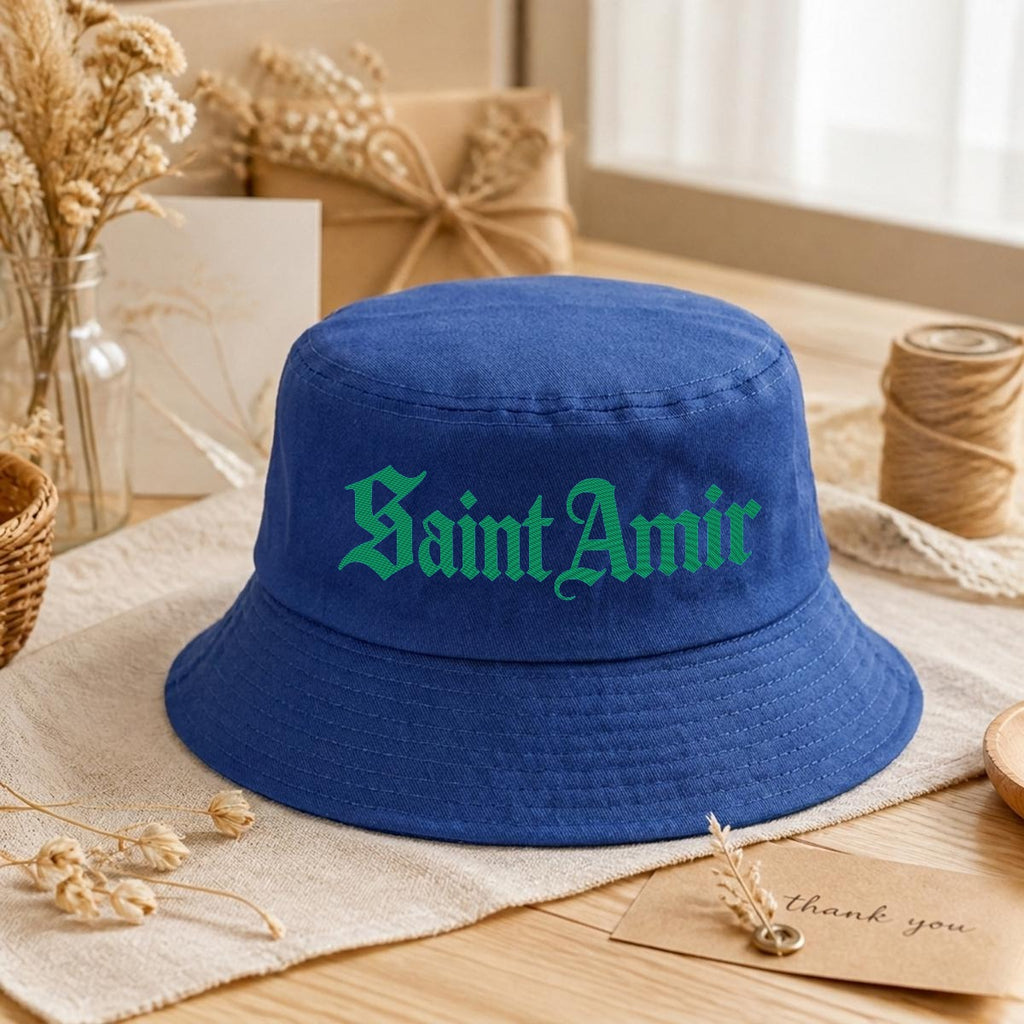 Saintamir Embroidery Bucket Hat