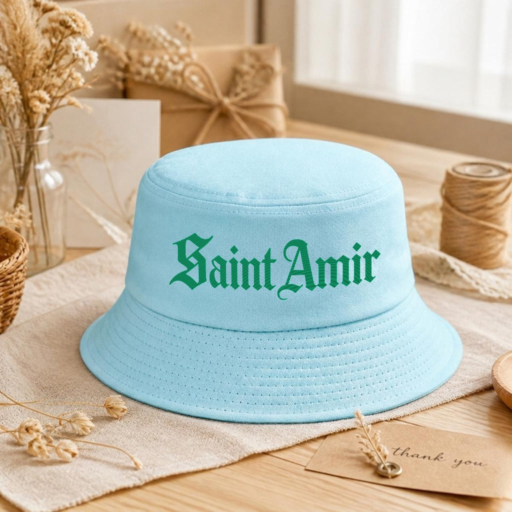 Saintamir Embroidery Bucket Hat