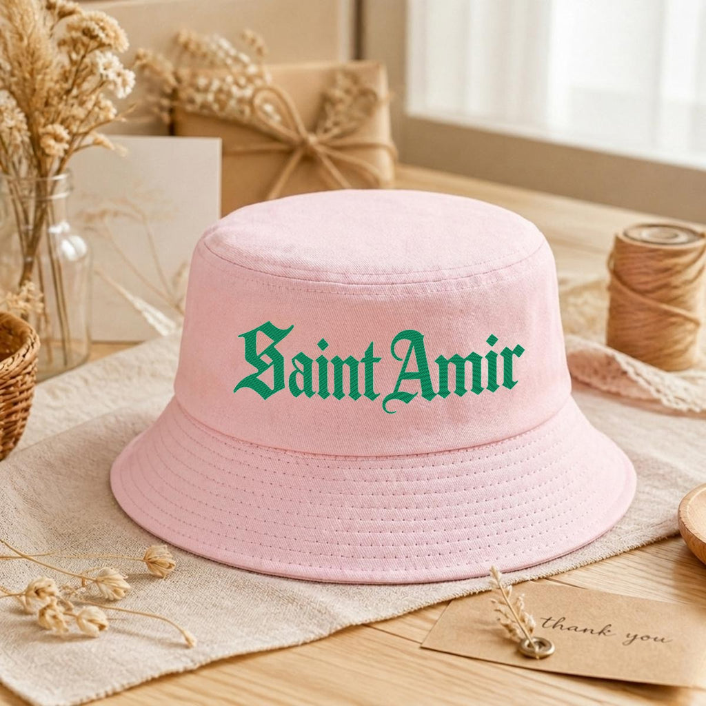 Saintamir Embroidery Bucket Hat
