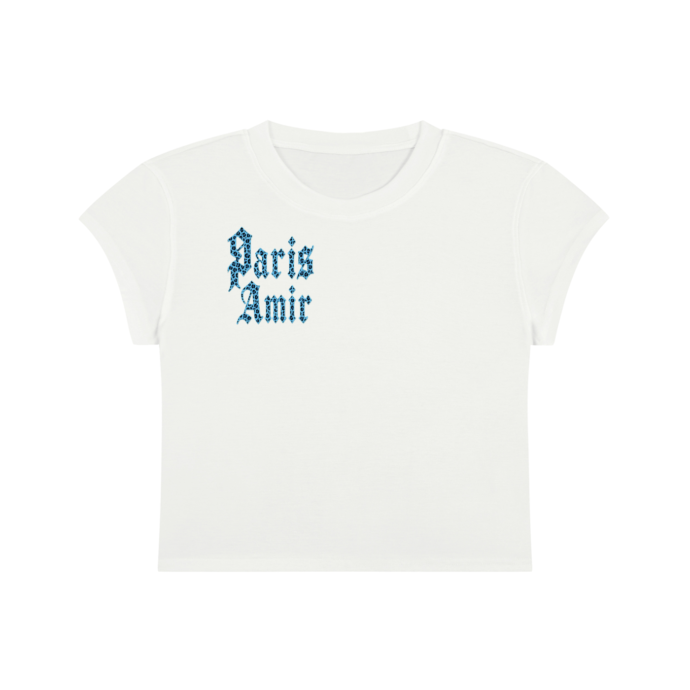 Parisamir Women's Slim-Fit Cropped T-Shirt