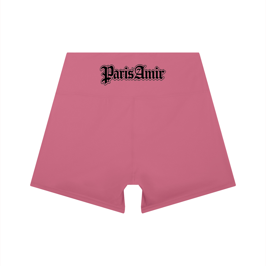 Parisamir woman's Block Yoga Shorts
