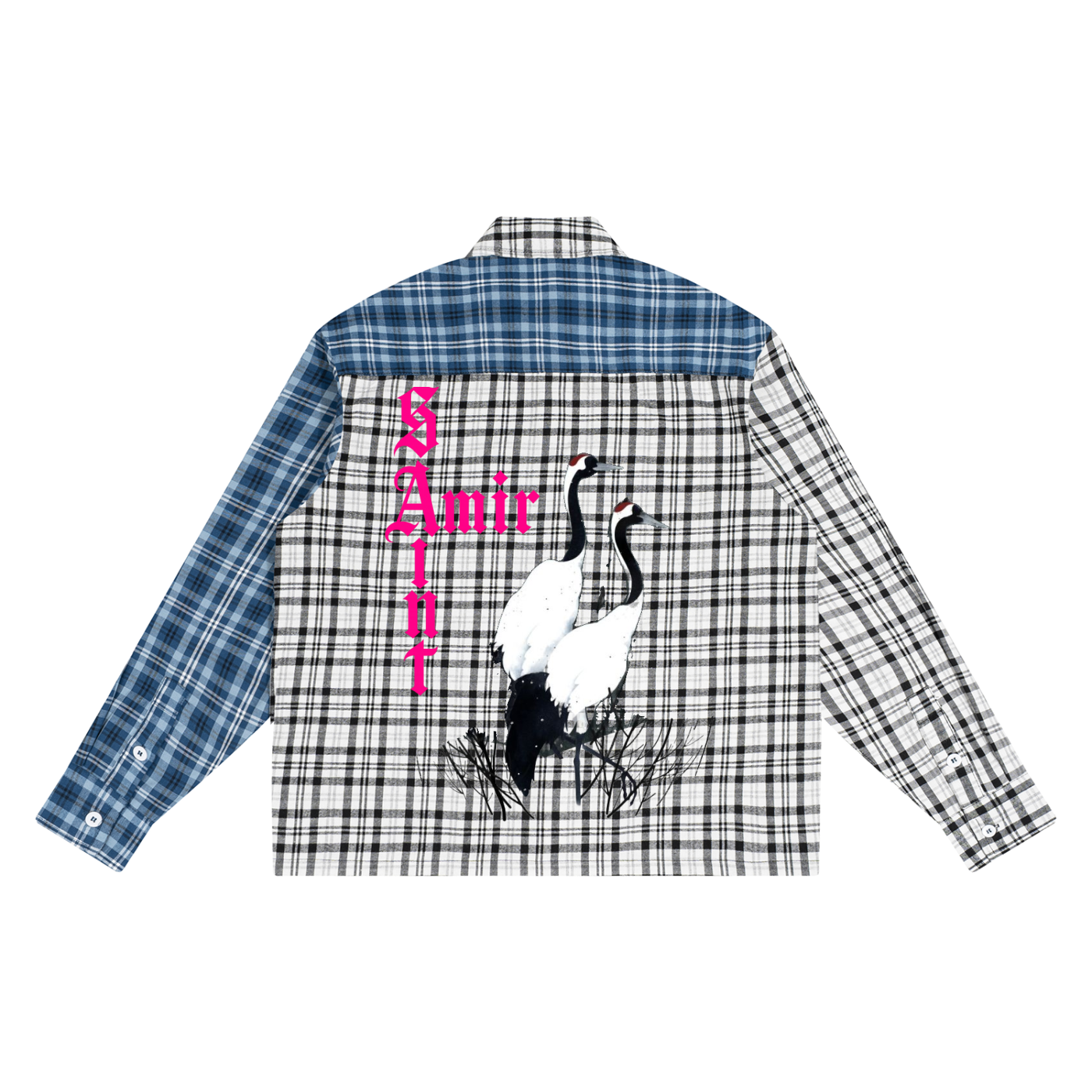 saintamir Oversized Plaid  Shirt
