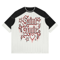 SaintAmir Unisex Striped Raglan Jersey