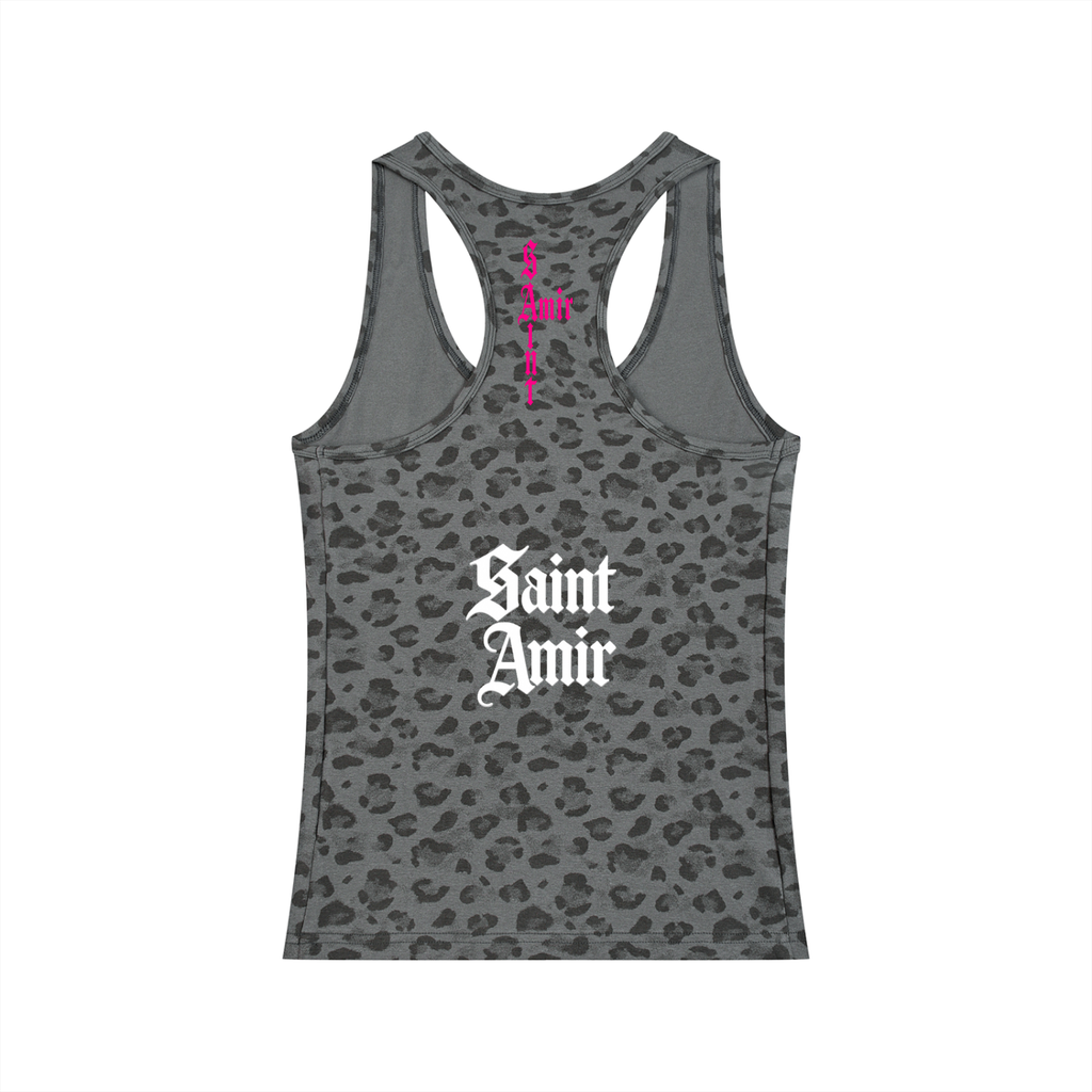 SaintAmir Women’s Leopard print Tank Top