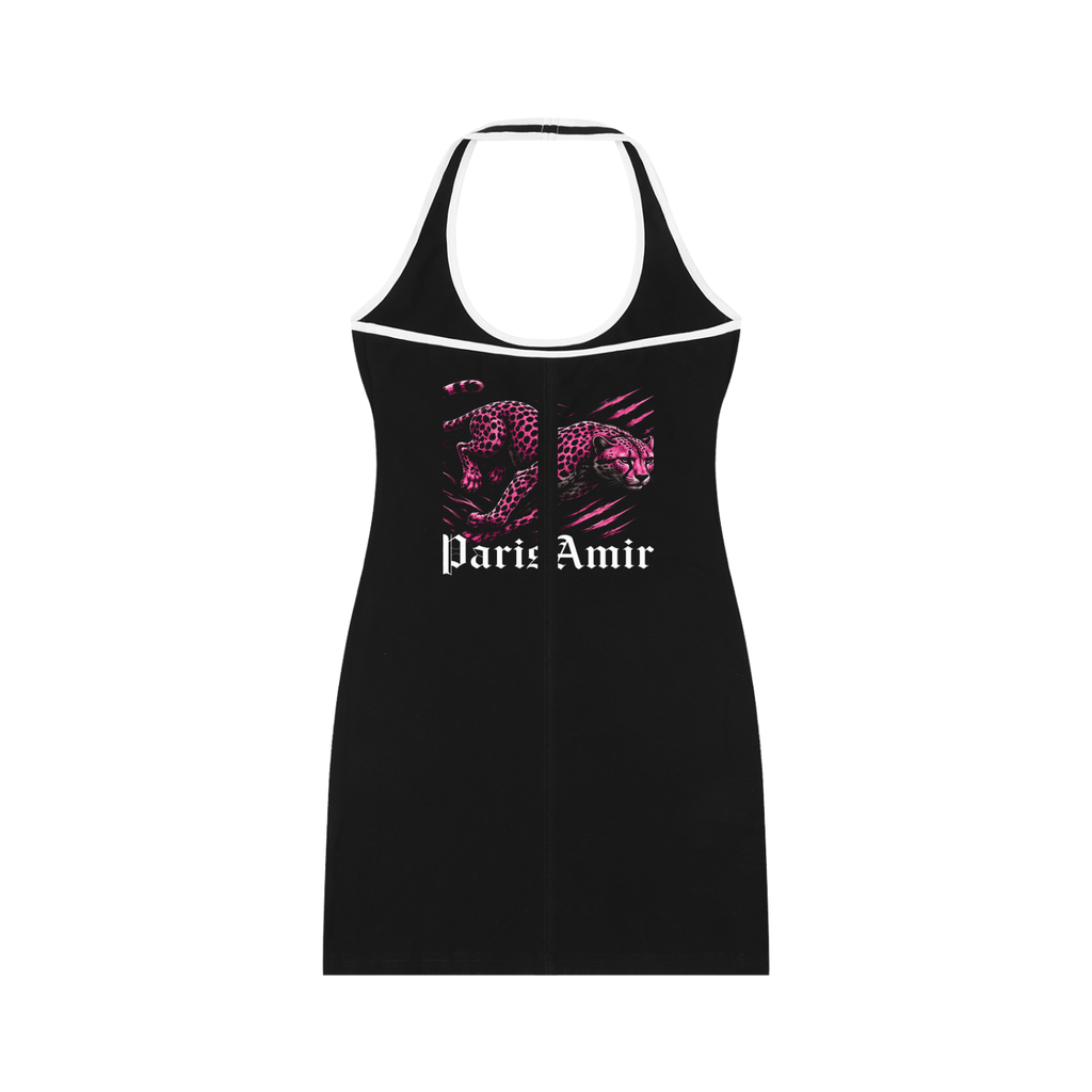 Women's Binding Tight Halter Dress