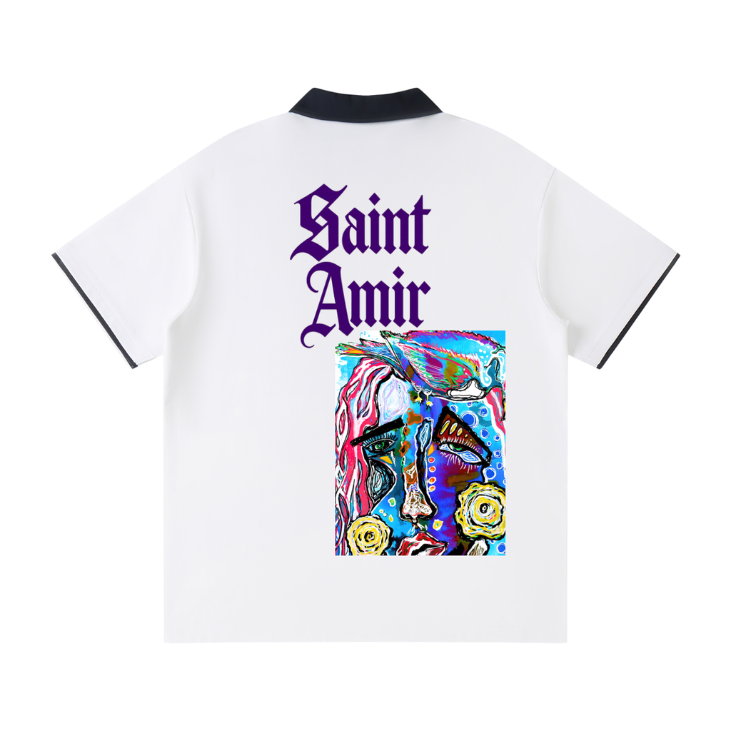 saintamir men collar Shirt