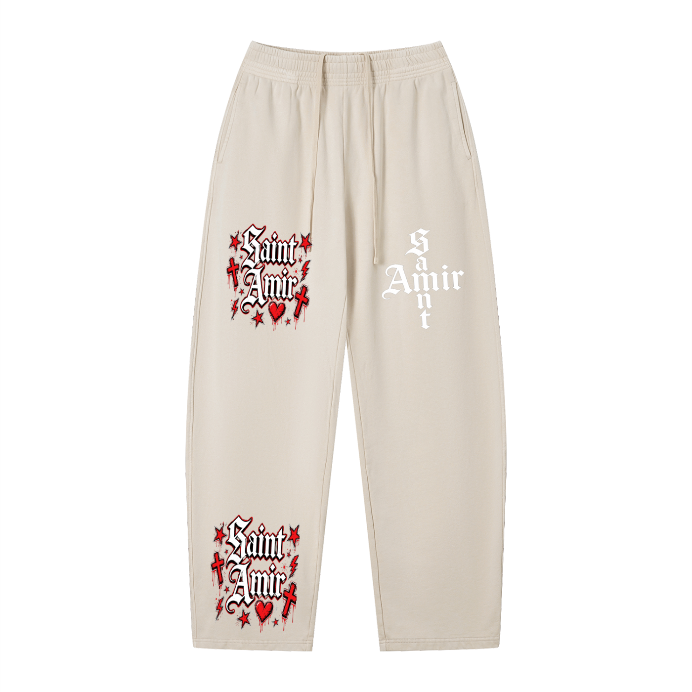 “SaintAmir” red hearted (set)