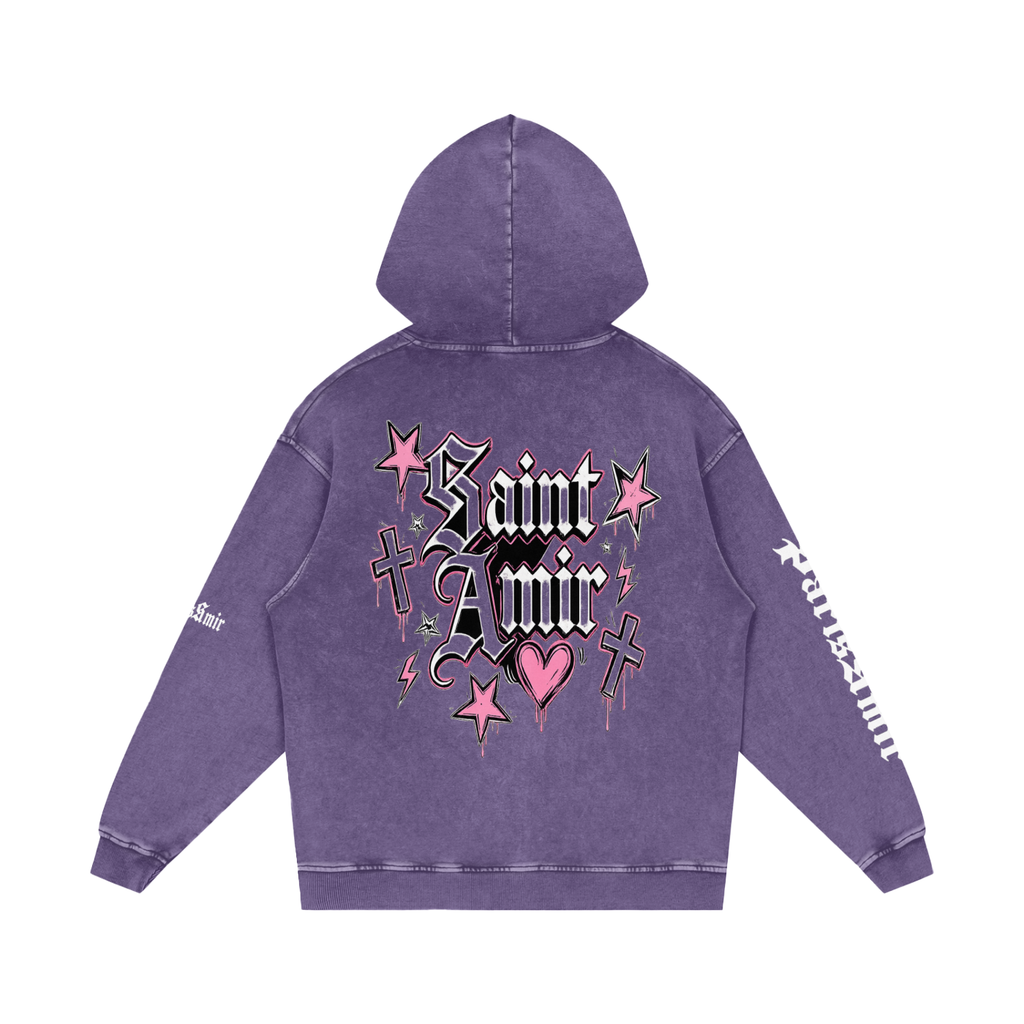 parisamir Snow Washed Hoodie