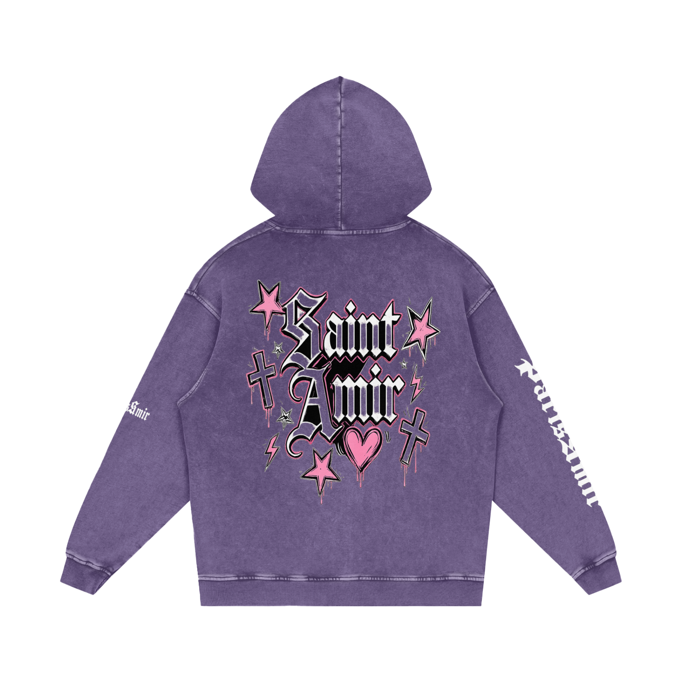 parisamir Snow Washed Hoodie