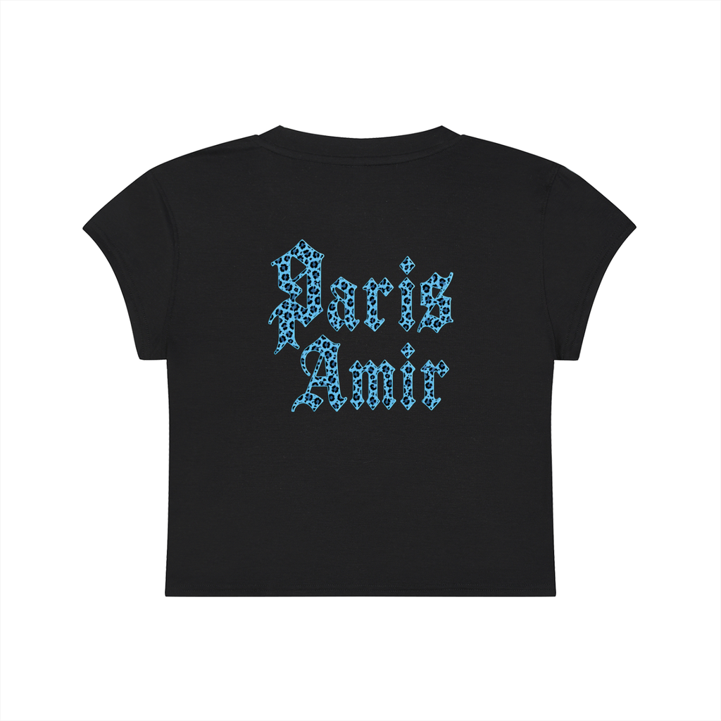 Parisamir Women's Slim-Fit Cropped T-Shirt