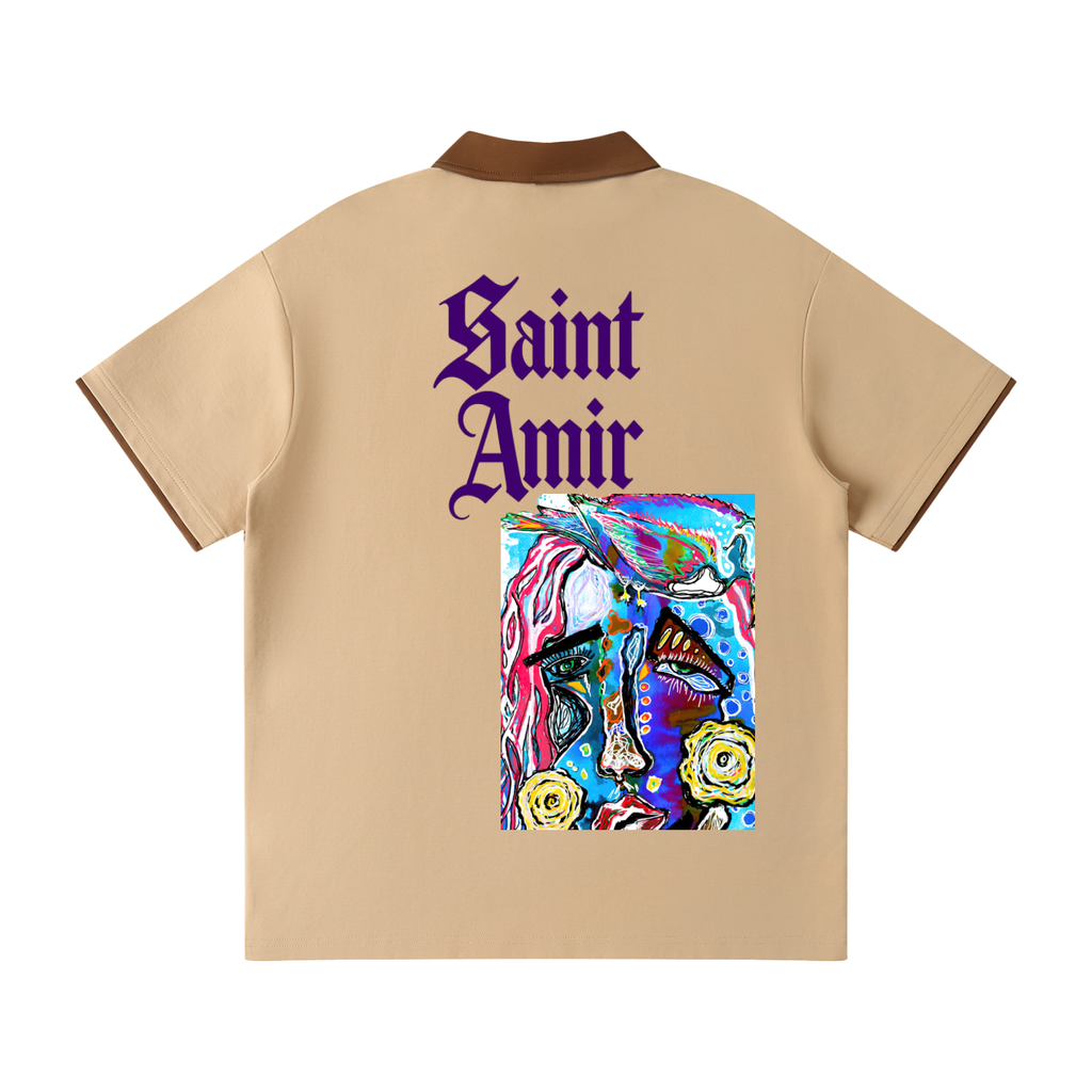 saintamir men collar Shirt