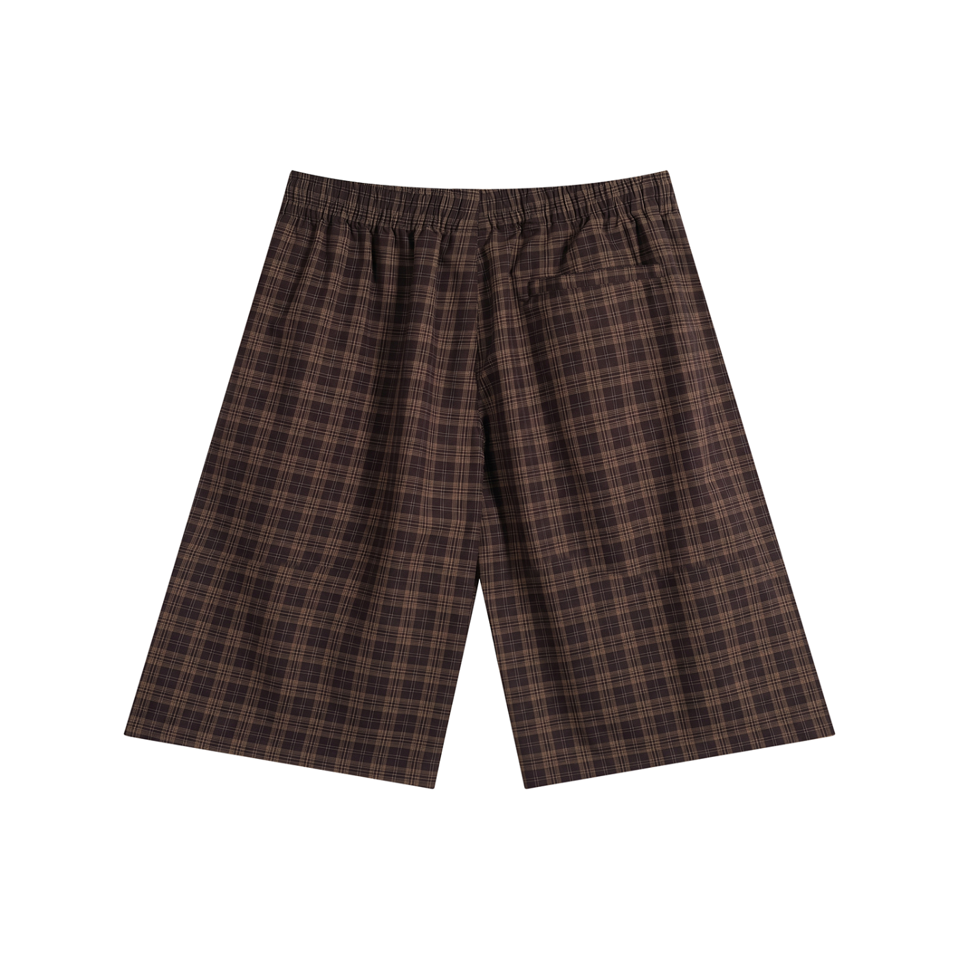saintamir Plaid Wide Leg Shorts