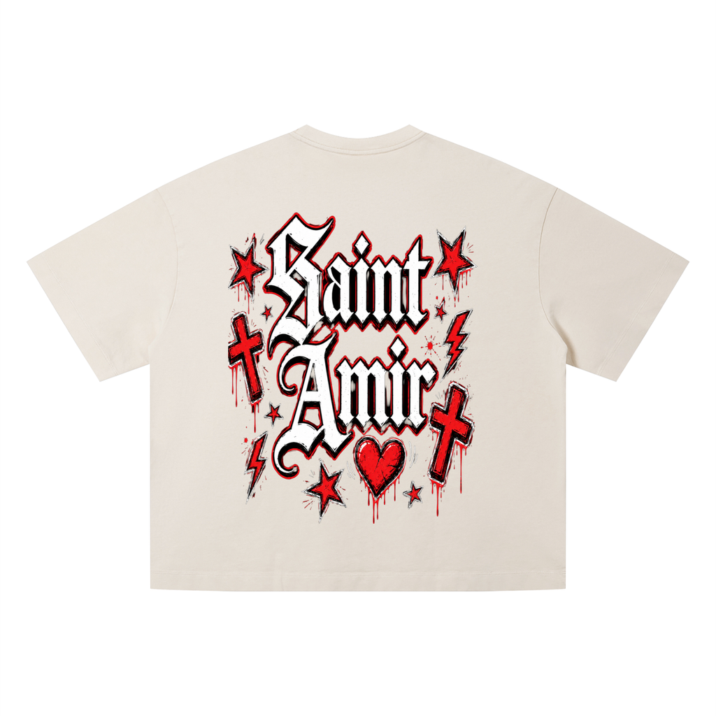 “SaintAmir” red hearted (set)