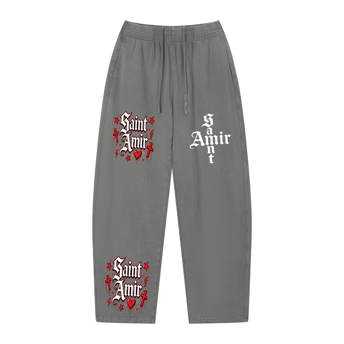 “SaintAmir” red hearted (set)