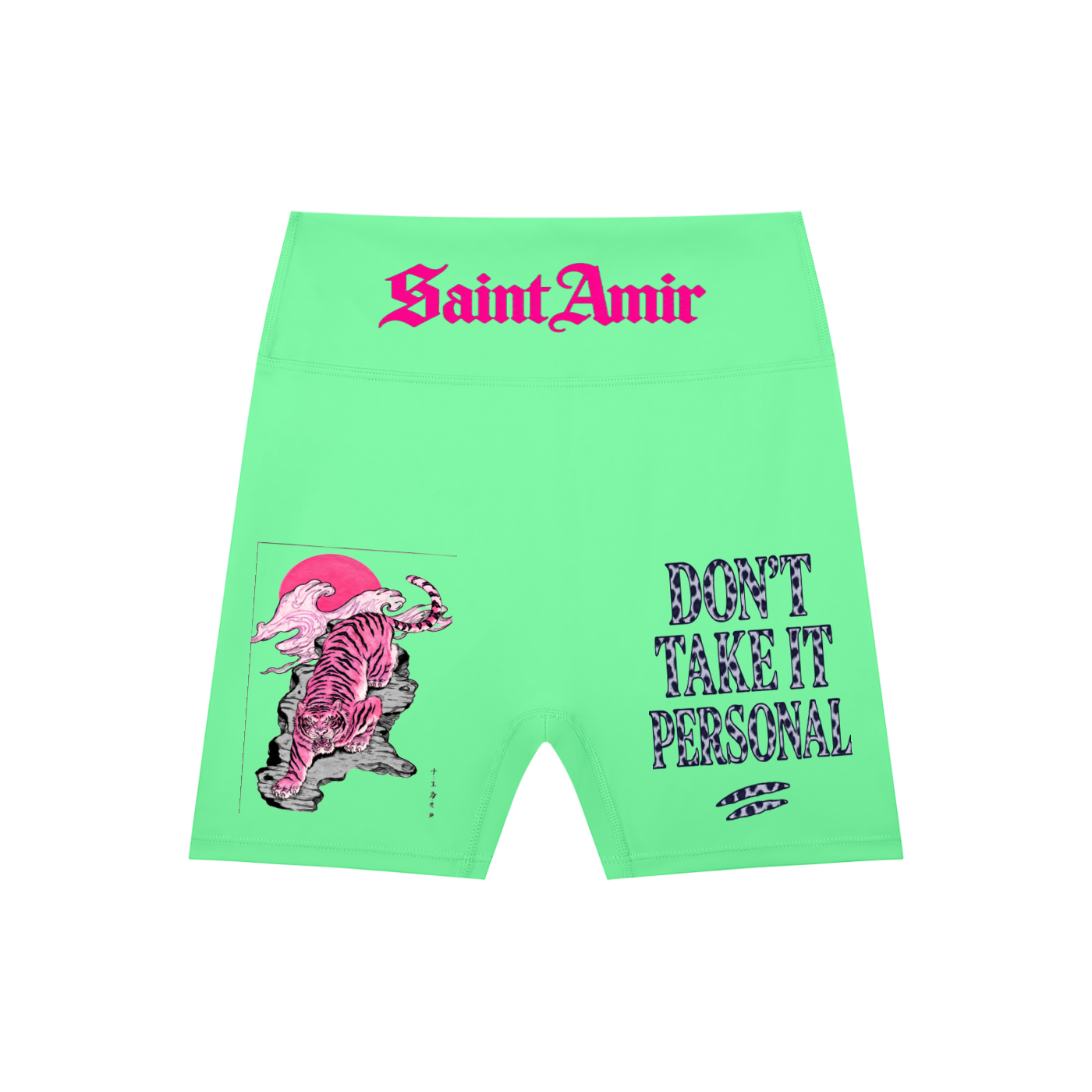 Saintamir Tigereye Biker Shorts