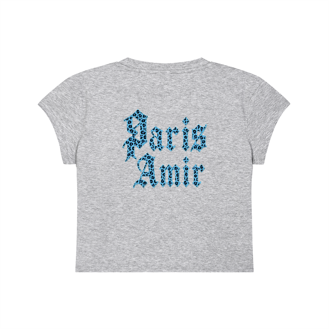 Parisamir Women's Slim-Fit Cropped T-Shirt
